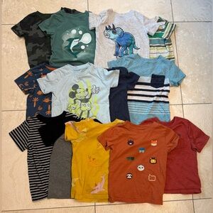 Boys Assorted 2T Shirts and Pajamas